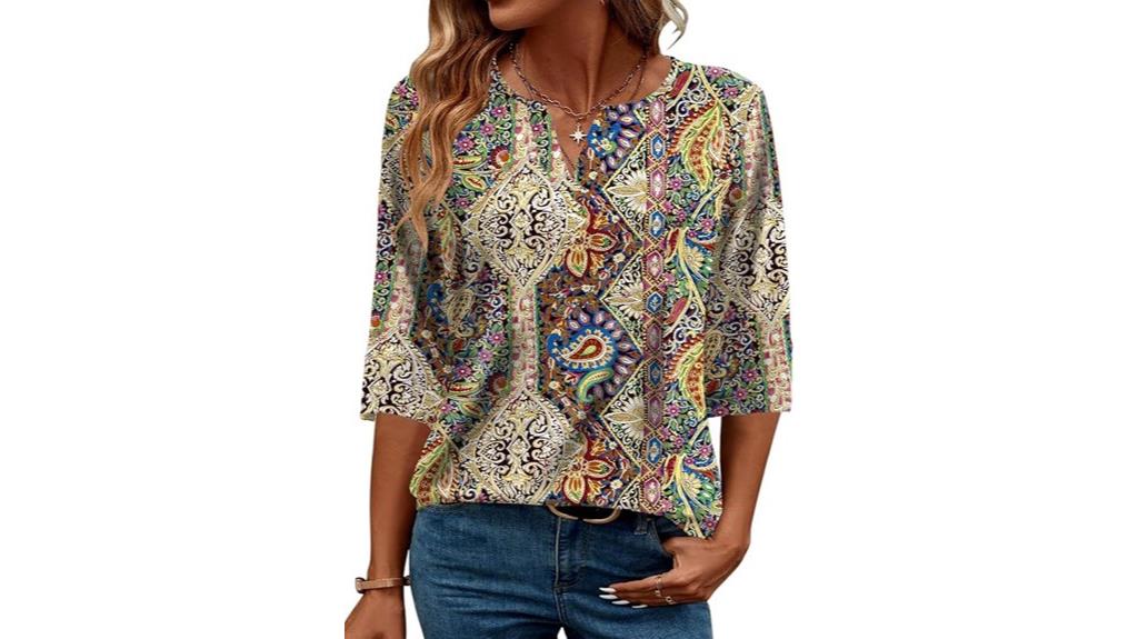 women s v neck summer top