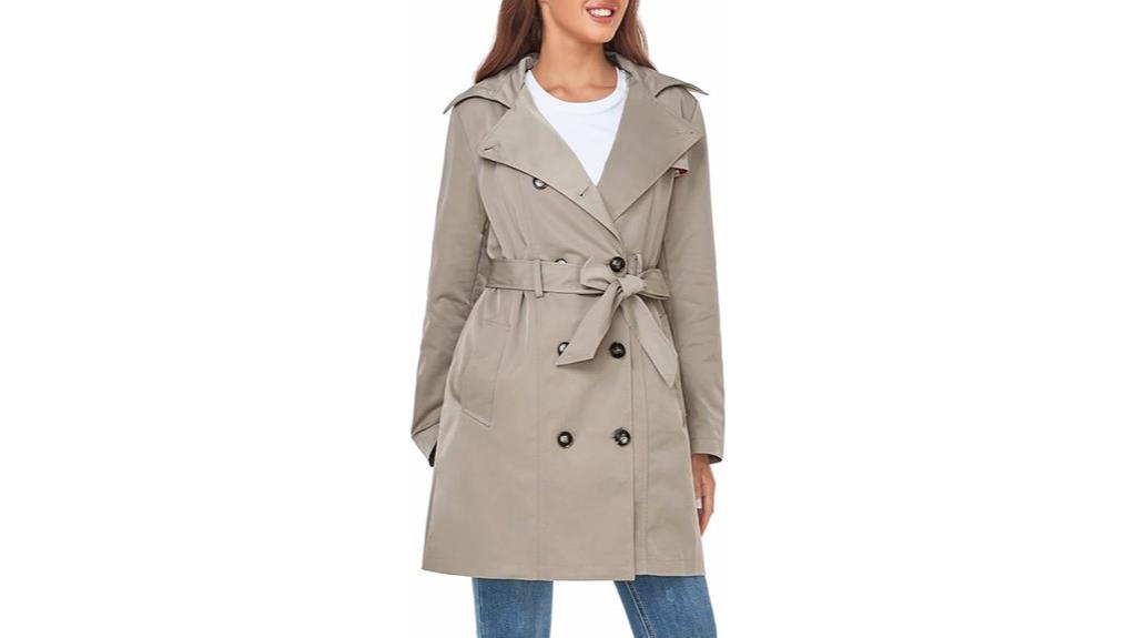 women s water resistant trench