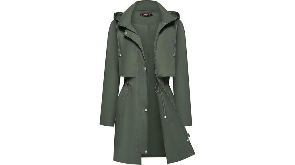 women s waterproof rain jacket