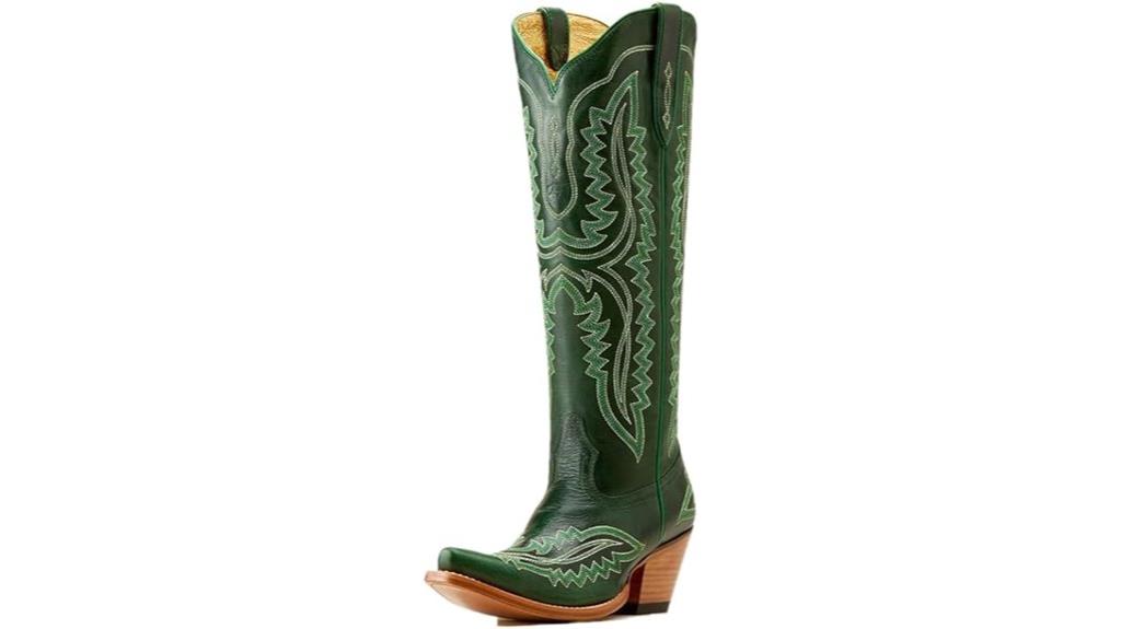 women s western knee high boots