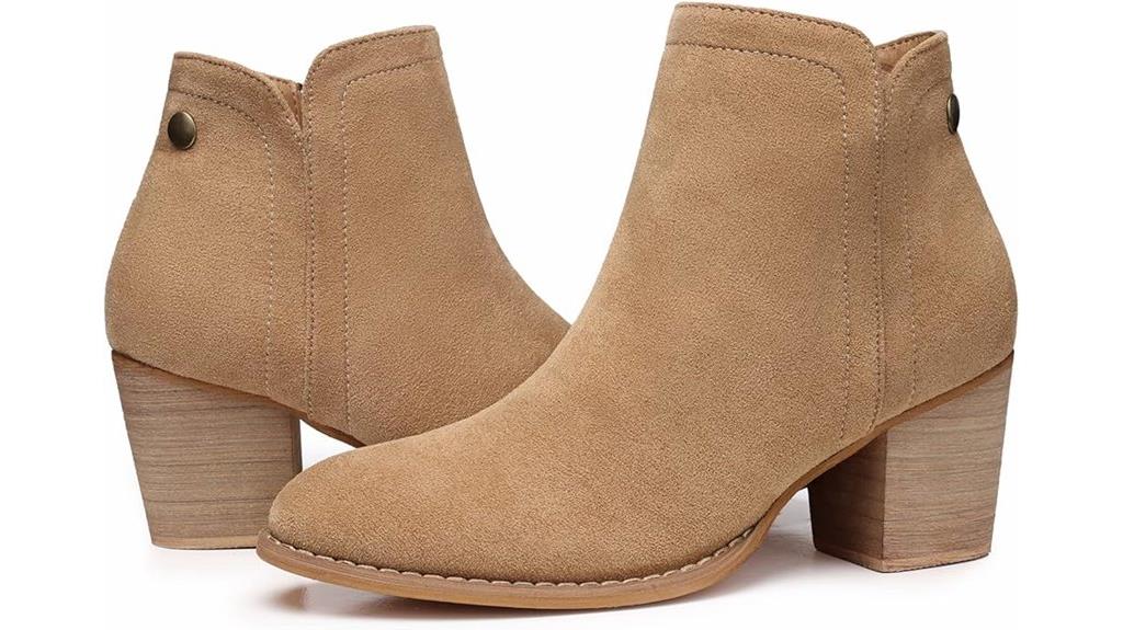 women s zipper ankle boots