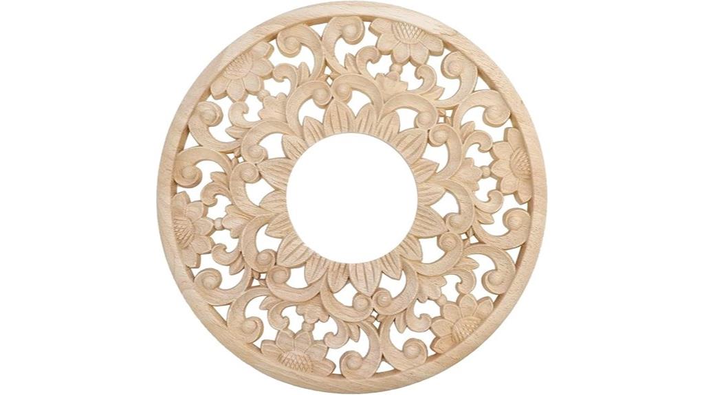 wood ceiling fan cover