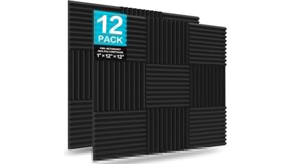 12 pack acoustic foam