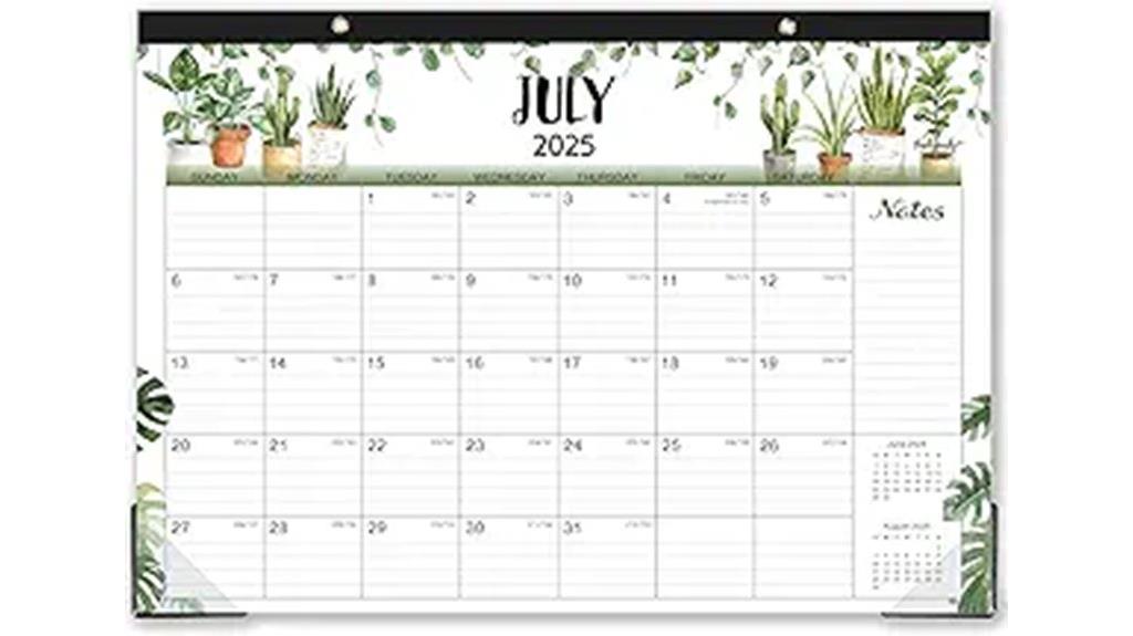 2025 2026 desk calendar