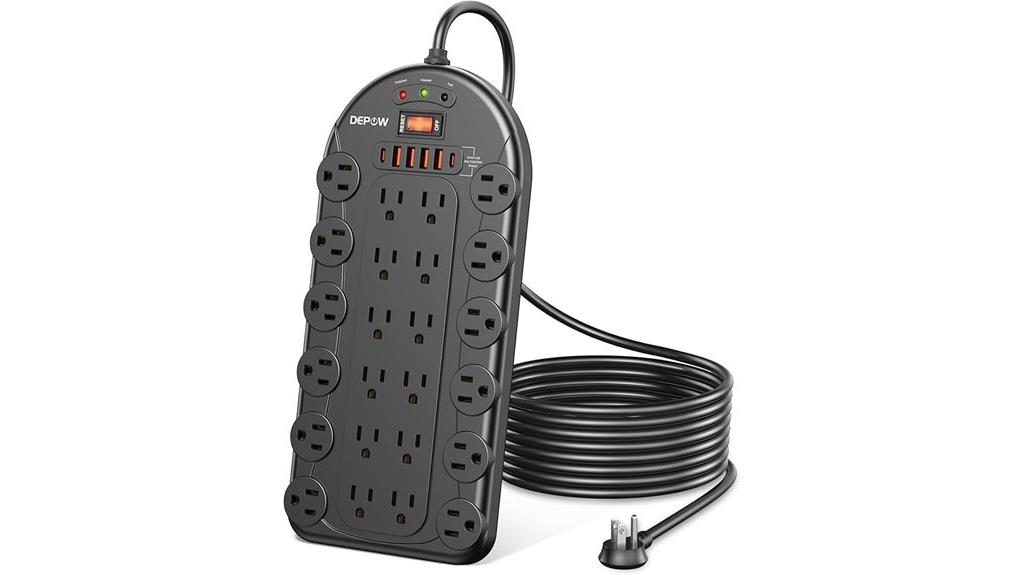 24 outlet surge protector