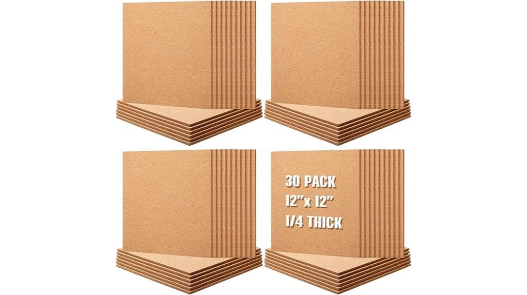 30 pack cork tiles