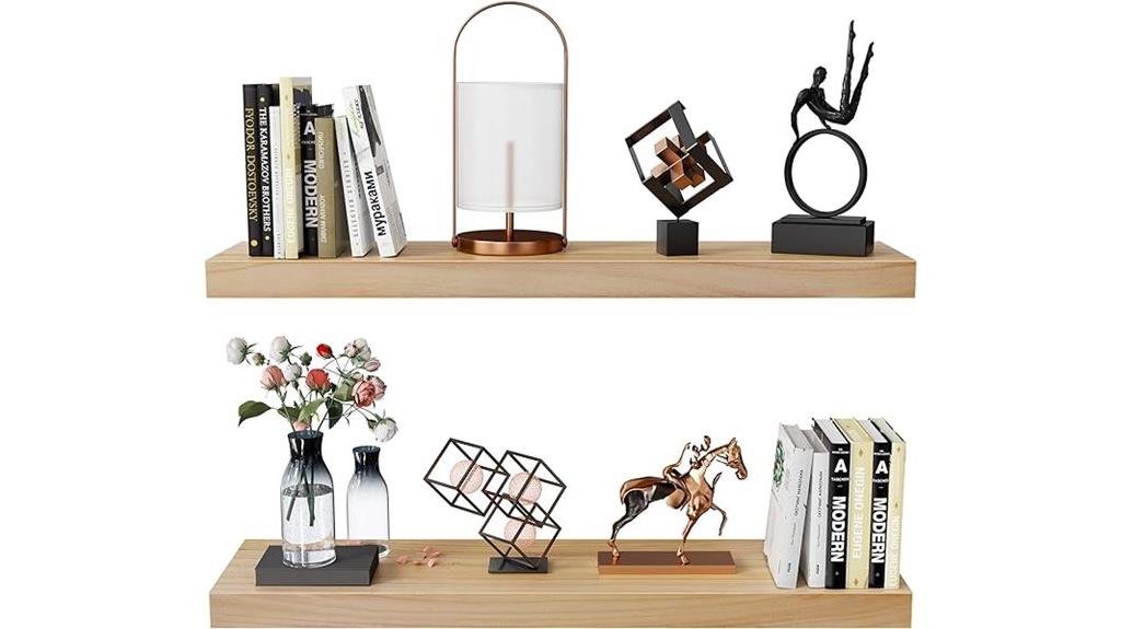 30 pair wall mount shelves