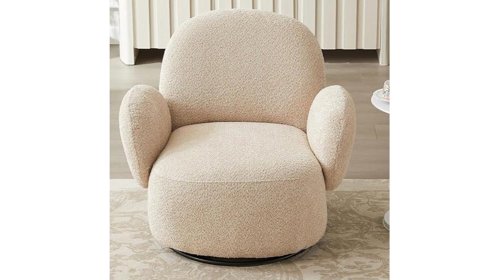 35 inch swivel accent chair