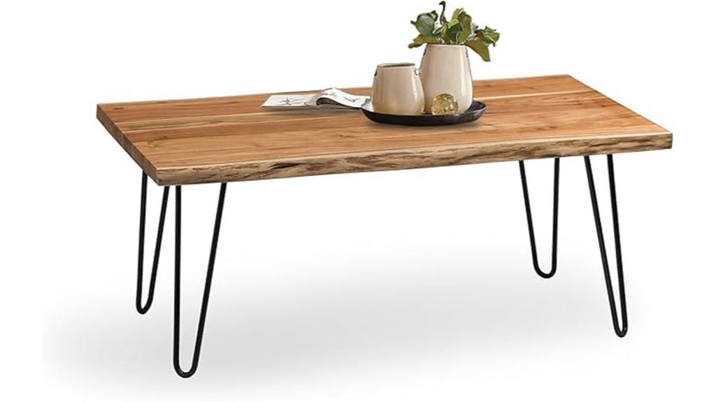 48 inch live edge table