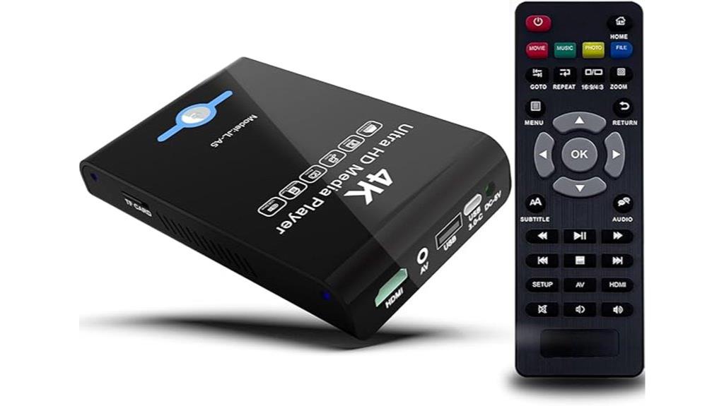 4k media player enclosure
