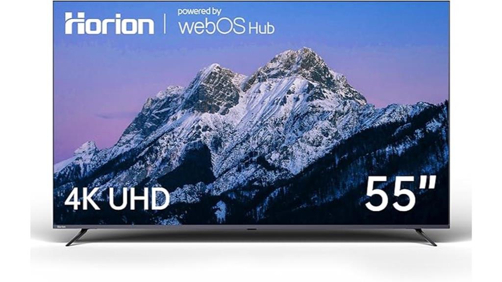 55 inch 4k uhd smart tv