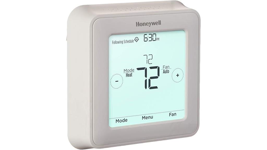 7 day programmable touchscreen thermostat