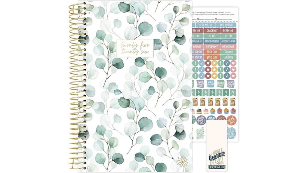 academic year daily planner