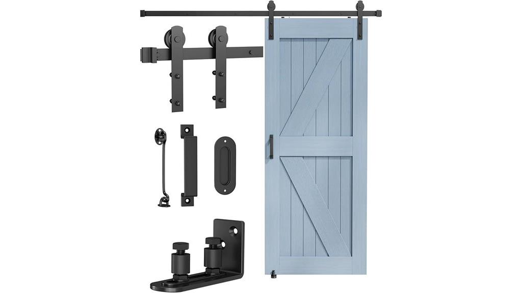 adjustable wide panel hardware