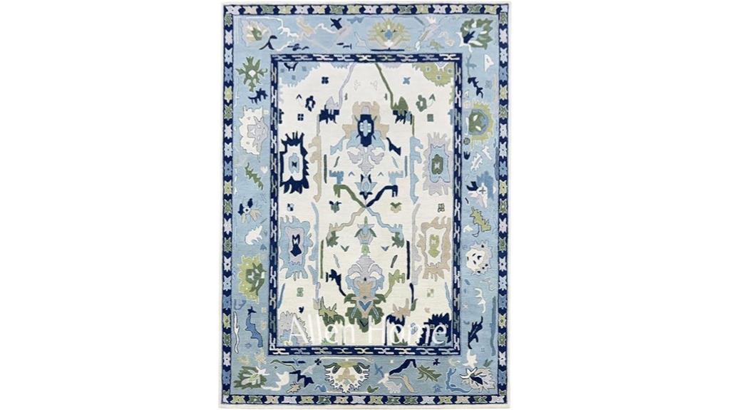 allen hand tufted wool rug