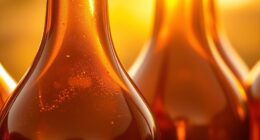 amber glass october style