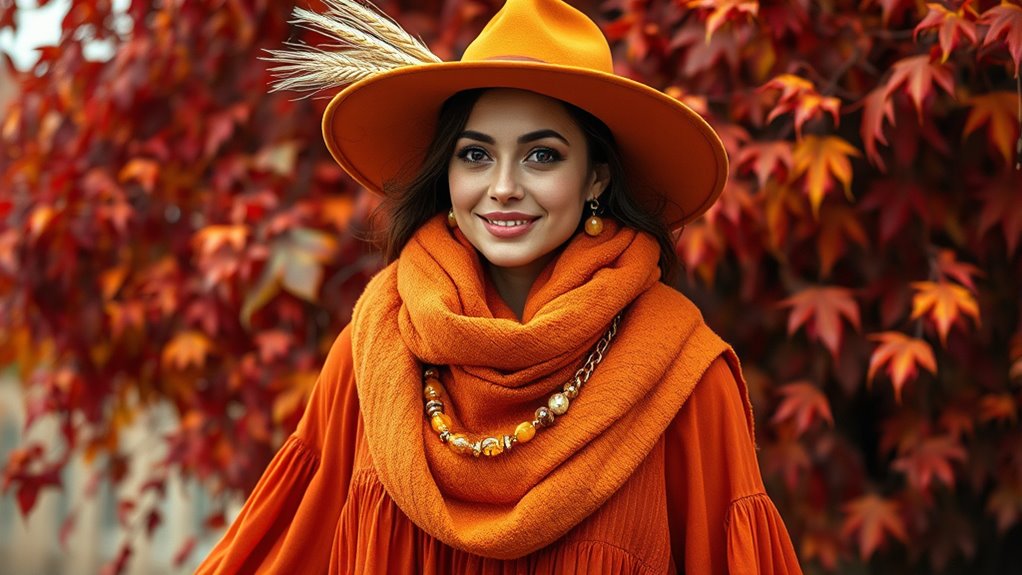 autumn accessories for layering