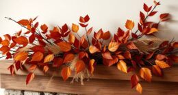 autumn branch decor arrangement