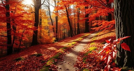 autumn forest nature trails