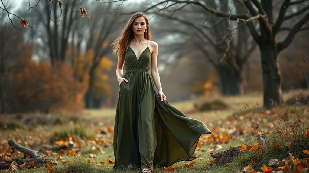 autumn olive green style