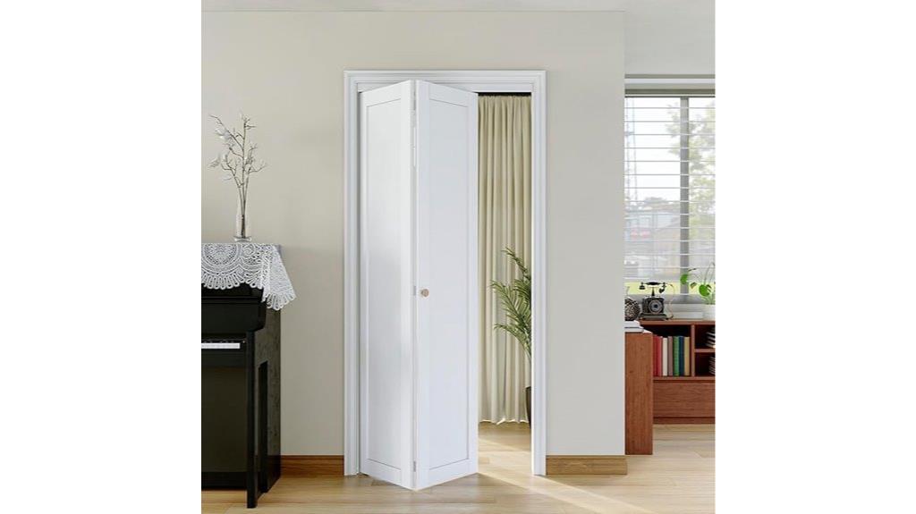 bi fold door with hardware