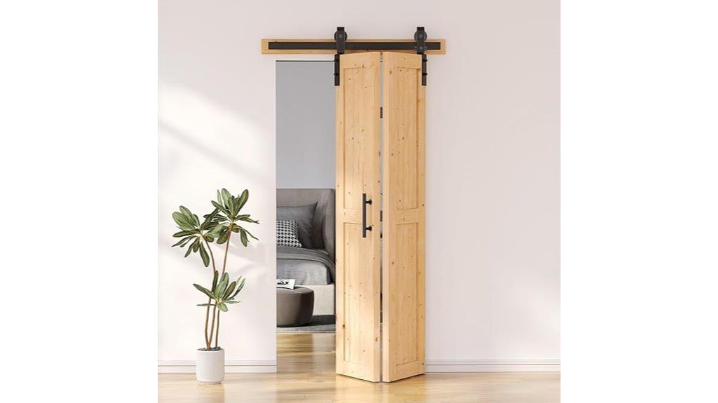 bifold barn door kit
