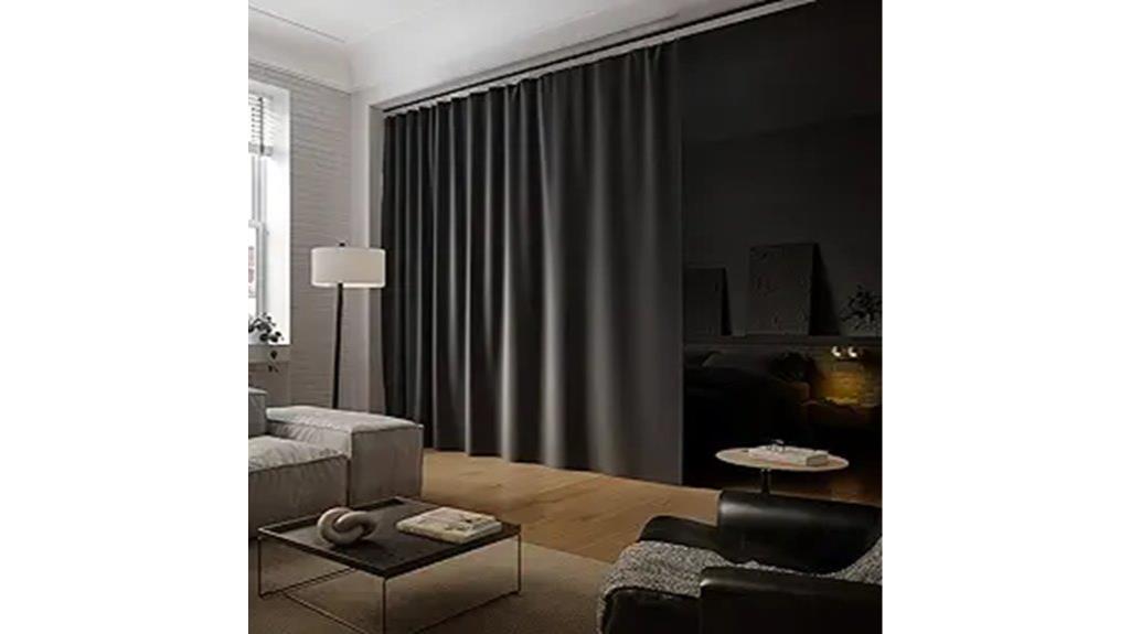 blackout room divider curtains