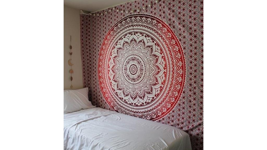bless mandala hippie tapestry
