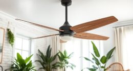 boho ceiling fan upgrade