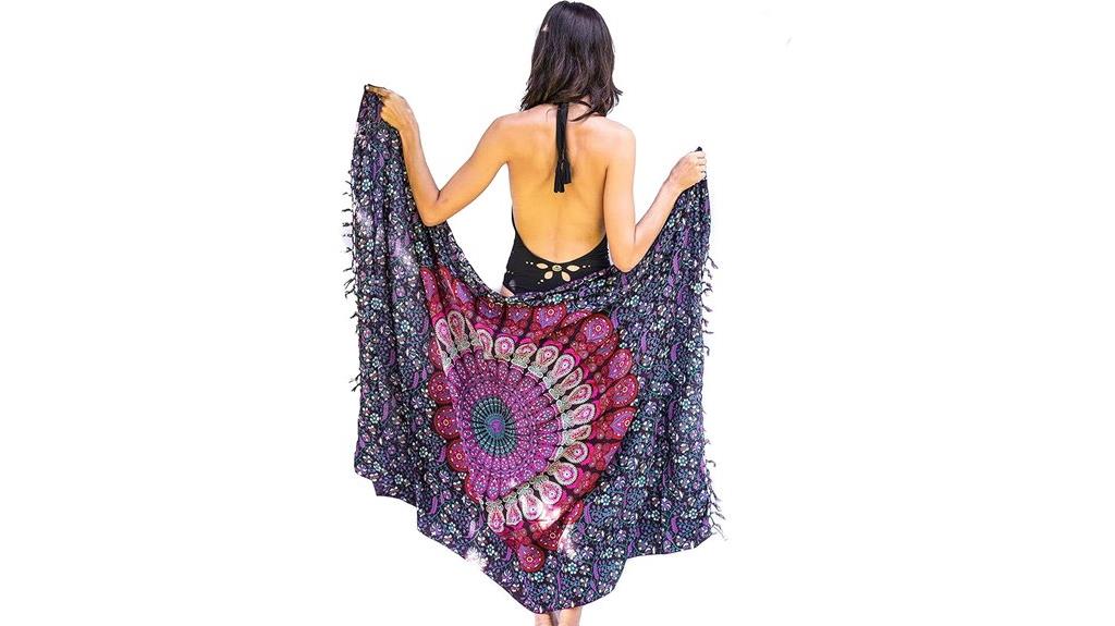boho chic beach cover up