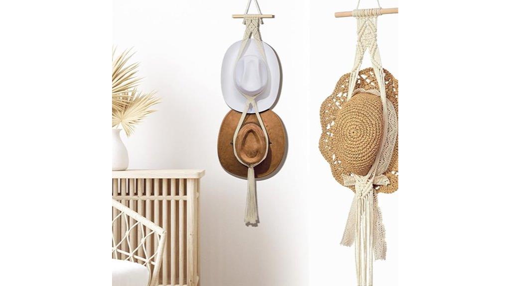 boho cowboy hat organizer