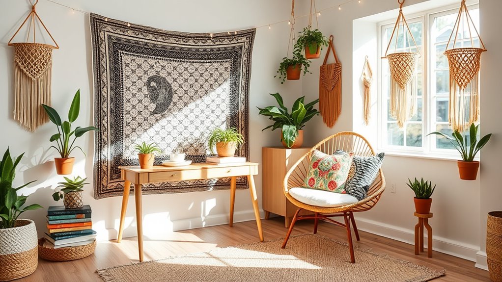 boho dorm decor ideas