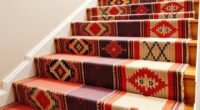 boho flat stair runners
