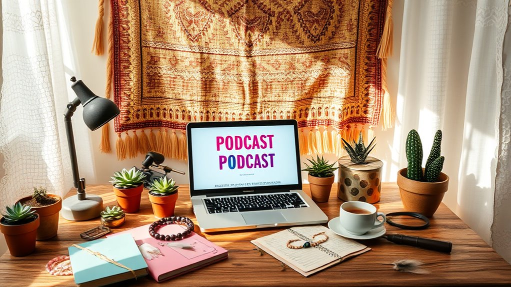 boho inspired creative podcasts
