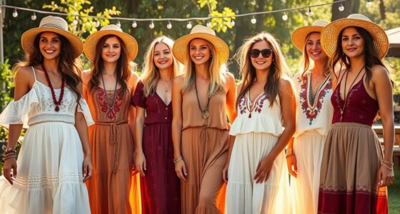 boho july natural attire