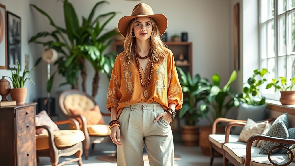 boho office style tips