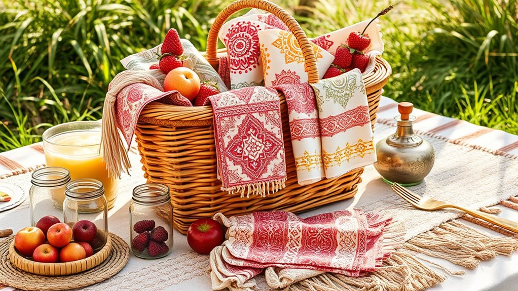 boho picnic decor inspiration