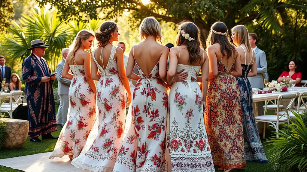 boho printed maxi dresses