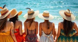 boho sun hat collection