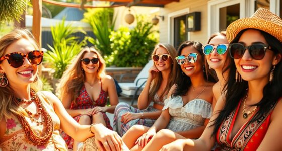 boho sunglasses for summer