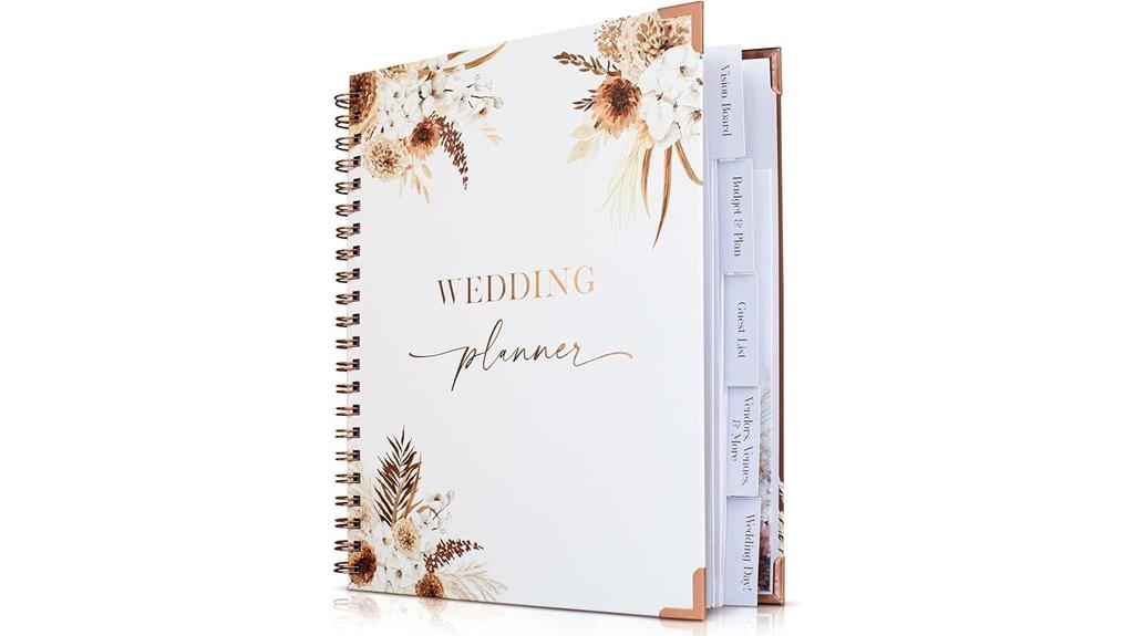 boho wedding planner book