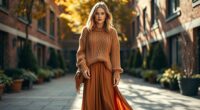 boho workwear for autumn