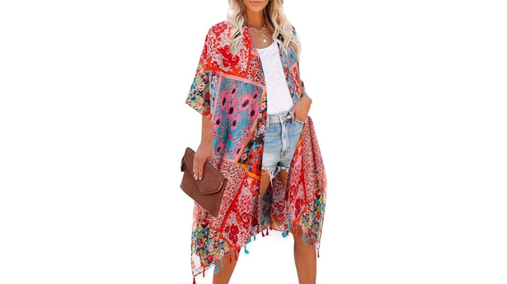 breezy lane kimono coverup
