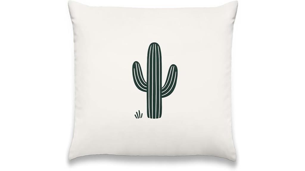 cactus pattern pillow covers