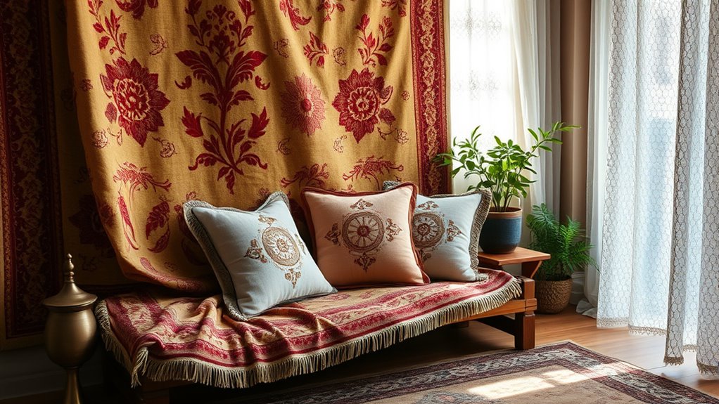 calming vintage textile choices