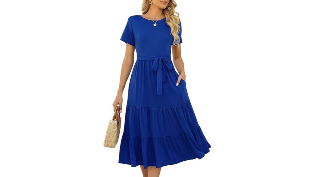 casual summer midi dress