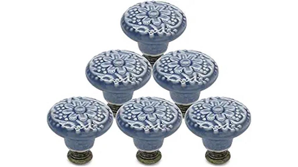 ceramic cabinet handle set