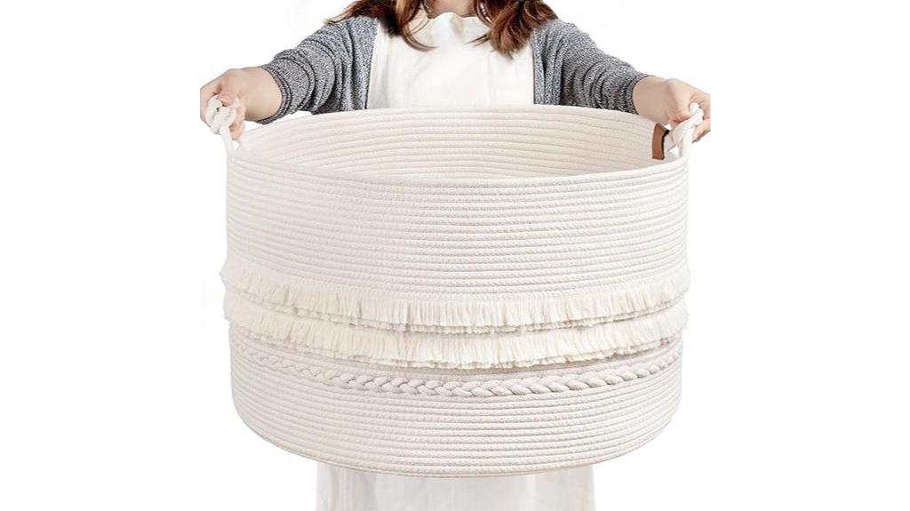 cherrynow woven storage basket