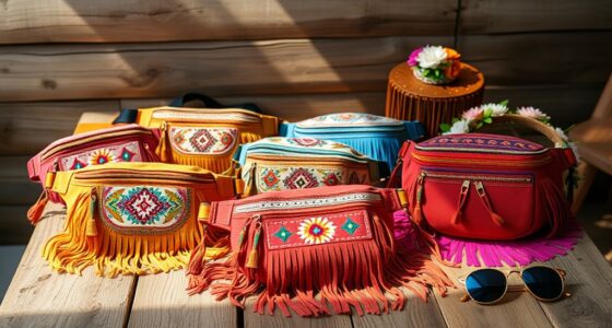chic festival waist packs