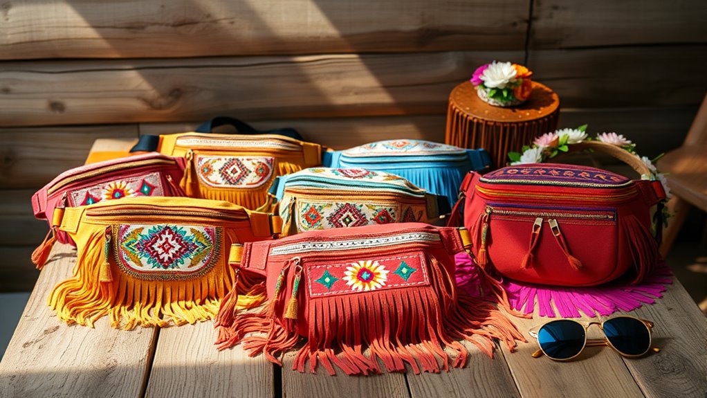 chic festival waist packs